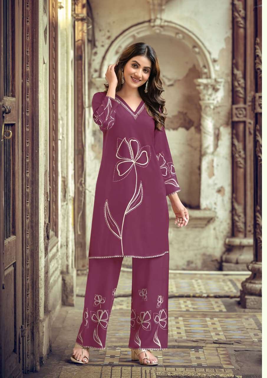Premium Rayon Summer Wear Cord Sets 1001