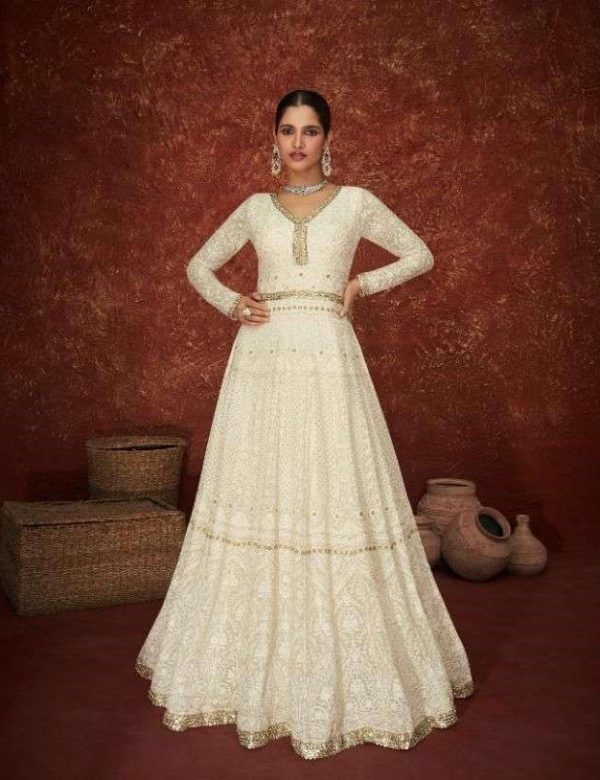 Real Georgette Wedding Gowns 137