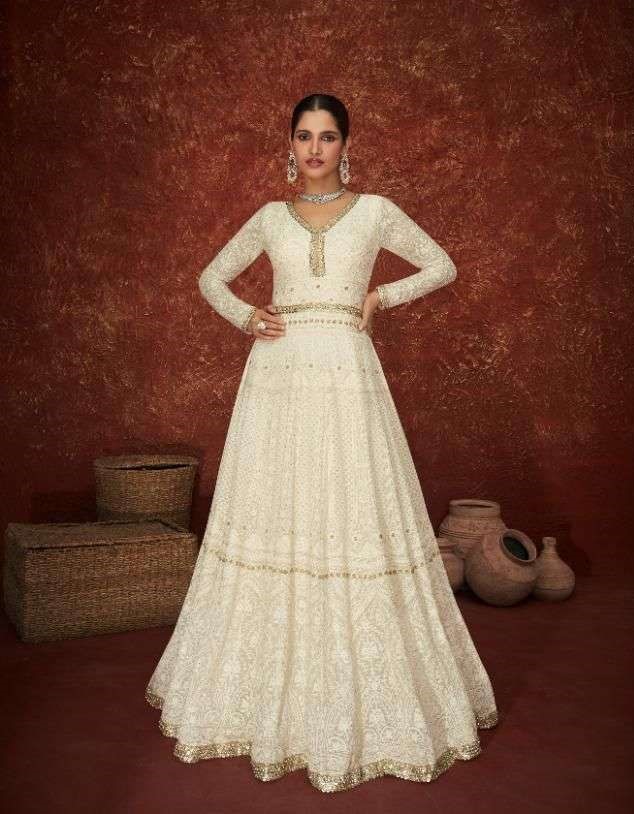Real Georgette Wedding Gowns 137