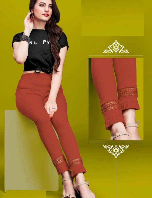 Brown Cotton Pants 05