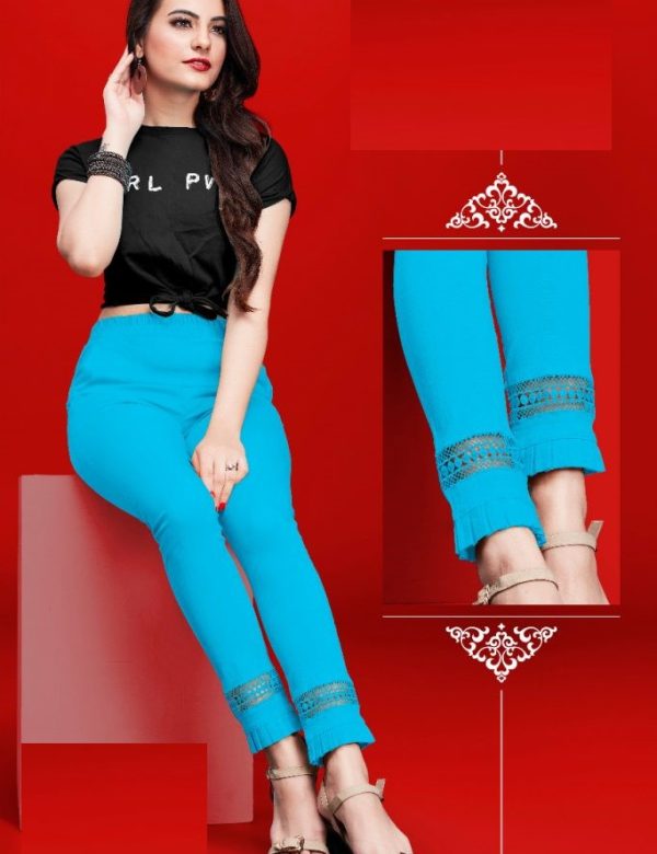 Sky Blue Cotton Pants 03
