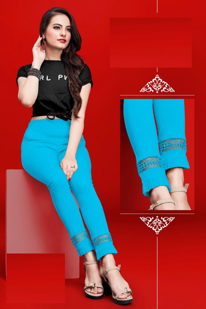 Sky Blue Cotton Pants 03