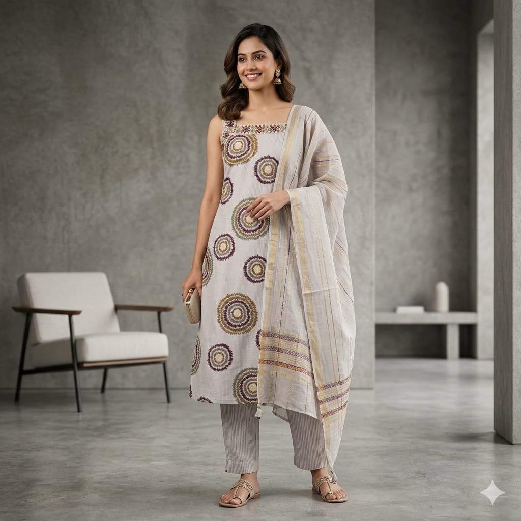 Vertican Silk Mirror Work Patola Print Festive Wear Suits 1011