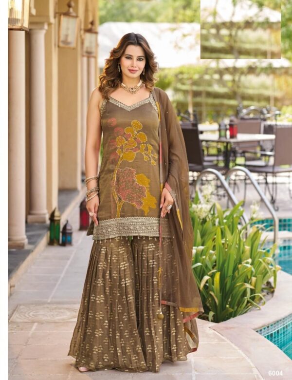Wedding Collection Chinon Silk Suits 6001